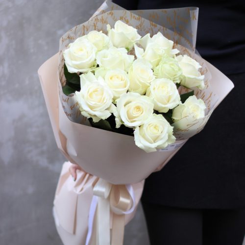 Букет белых роз купить в Бресте